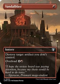 Vandalblast (Borderless) (646) [Commander Masters]