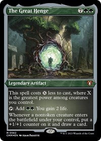 The Great Henge (Foil Etched) (562) [Commander Masters]
