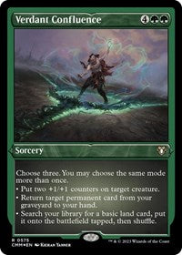 Verdant Confluence (Foil Etched) (575) [Commander Masters]