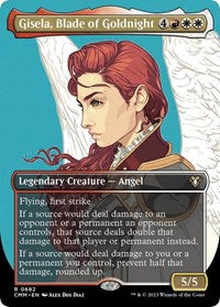 Gisela, Blade of Goldnight (Borderless) (682) [Commander Masters]