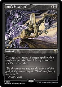Imp's Mischief (Foil Etched) (514) [Commander Masters]