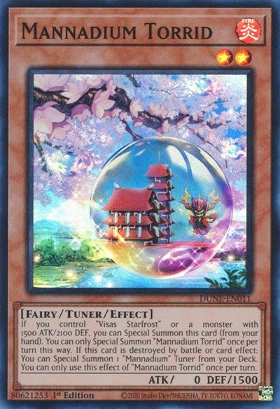 Mannadium Torrid (DUNE-EN011) [Duelist Nexus]