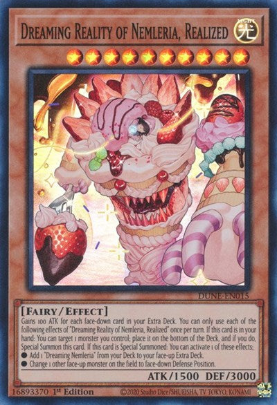 Dreaming Reality of Nemleria, Realized (DUNE-EN015) [Duelist Nexus]