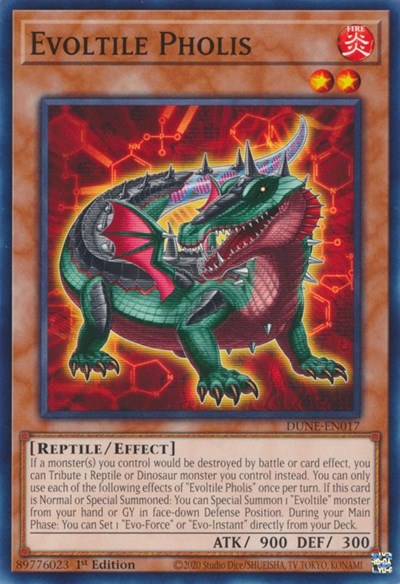 Evoltile Pholis (DUNE-EN017) [Duelist Nexus]