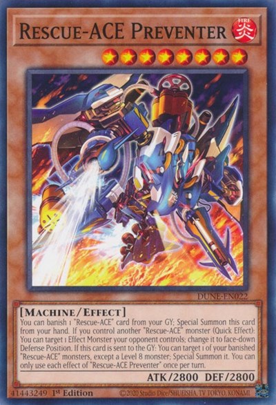 Rescue-ACE Preventer (DUNE-EN022) [Duelist Nexus]