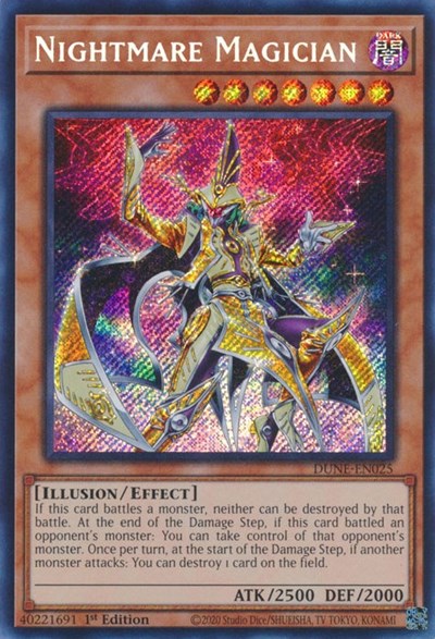Nightmare Magician (DUNE-EN025) [Duelist Nexus]