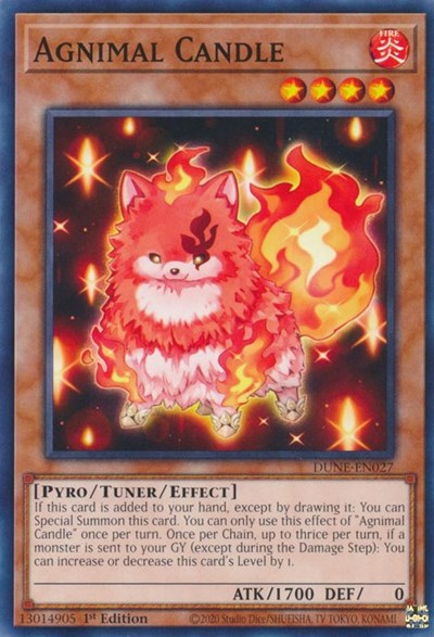 Agnimal Candle (DUNE-EN027) [Duelist Nexus]