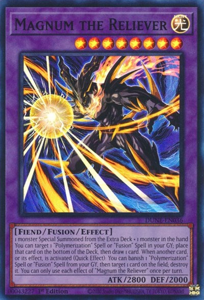 Magnum the Reliever (DUNE-EN036) [Duelist Nexus]