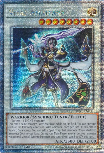 Visas Amritara (Quarter Century Secret Rare) (DUNE-EN039) [Duelist Nexus]