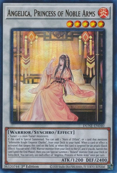 Angelica, Princess of Noble Arms (DUNE-EN040) [Duelist Nexus]