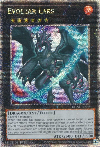 Evolzar Lars (Quarter Century Secret Rare) (DUNE-EN043) [Duelist Nexus]