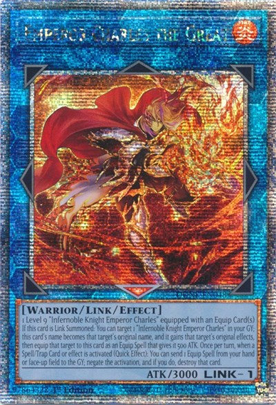 Emperor Charles the Great (Quarter Century Secret Rare) (DUNE-EN048) [Duelist Nexus]