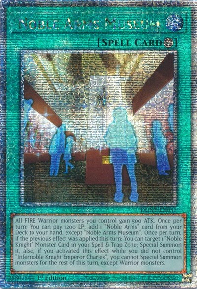 Noble Arms Museum (Quarter Century Secret Rare) (DUNE-EN057) [Duelist Nexus]