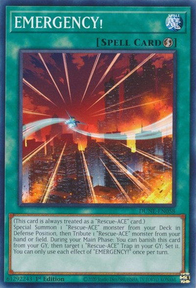 EMERGENCY! (DUNE-EN058) [Duelist Nexus]