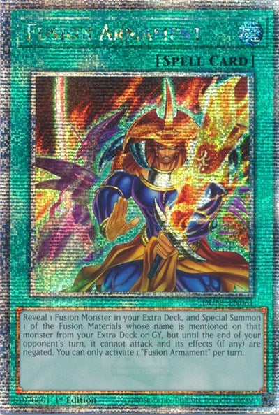 Fusion Armament (Quarter Century Secret Rare) (DUNE-EN061) [Duelist Nexus]