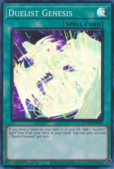 Duelist Genesis (DUNE-EN062) [Duelist Nexus]