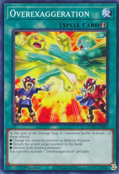 Overexaggeration (DUNE-EN065) [Duelist Nexus]