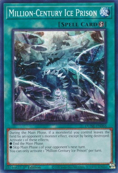 Million-Century Ice Prison (DUNE-EN066) [Duelist Nexus]