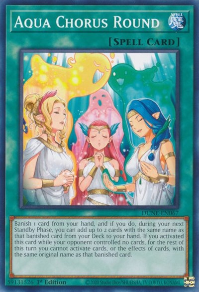 Aqua Chorus Round (DUNE-EN067) [Duelist Nexus]