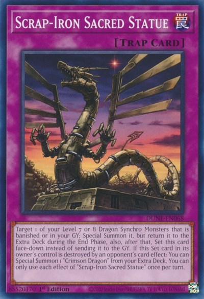Scrap-Iron Sacred Statue (DUNE-EN068) [Duelist Nexus]