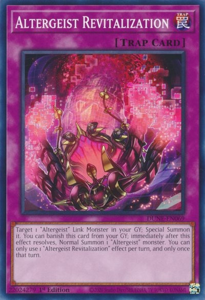 Altergeist Revitalization (DUNE-EN069) [Duelist Nexus]