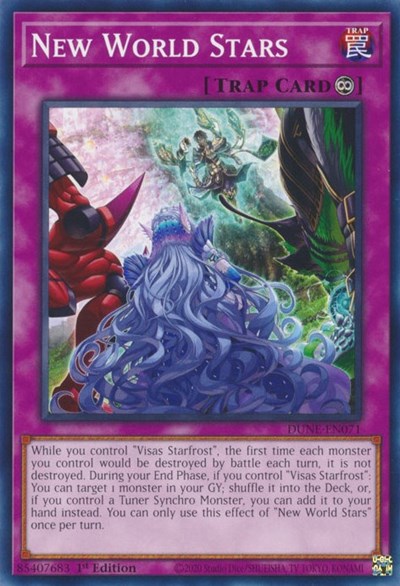 New World Stars (DUNE-EN071) [Duelist Nexus]