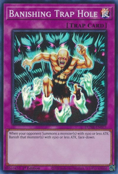 Banishing Trap Hole (DUNE-EN077) [Duelist Nexus]