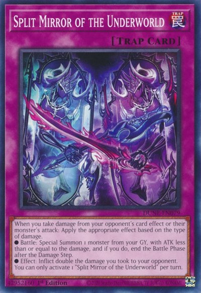 Split Mirror of the Underworld (DUNE-EN079) [Duelist Nexus]