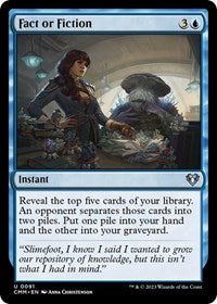 Fact or Fiction (91) [Commander Masters]