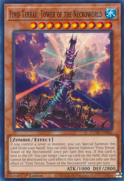 Finis Terrae, Tower of the Necroworld (DUNE-EN082) [Duelist Nexus]