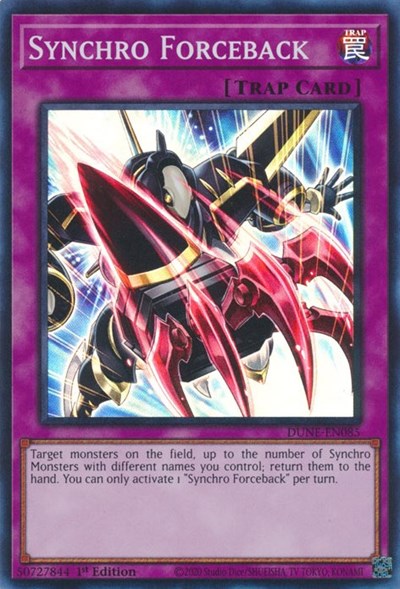 Synchro Forceback (DUNE-EN085) [Duelist Nexus]