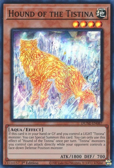 Hound of the Tistina (DUNE-EN087) [Duelist Nexus]