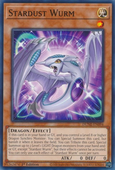 Stardust Wurm (DUNE-EN094) [Duelist Nexus]