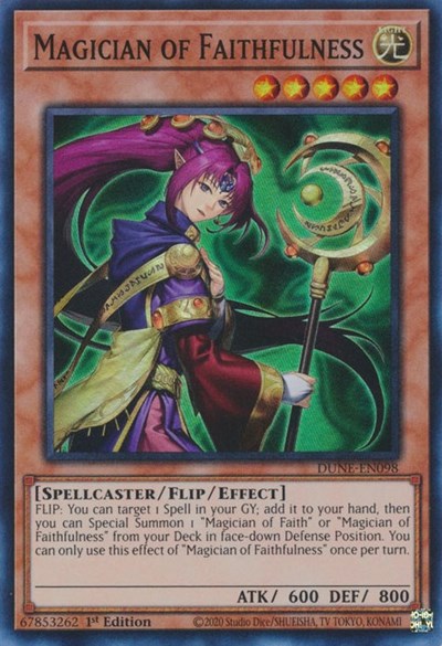 Magician of Faithfulness (DUNE-EN098) [Duelist Nexus]