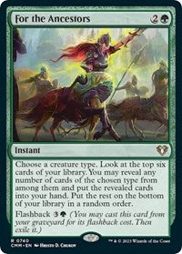 For the Ancestors (740) [Commander Masters]