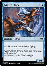 Winged Sliver (860) [Commander Masters]