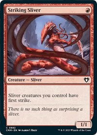 Striking Sliver (882) [Commander Masters]