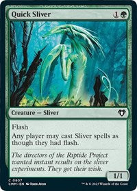 Quick Sliver (907) [Commander Masters]