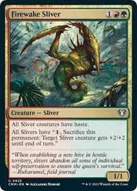 Firewake Sliver (923) [Commander Masters]