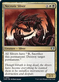 Necrotic Sliver (932) [Commander Masters]