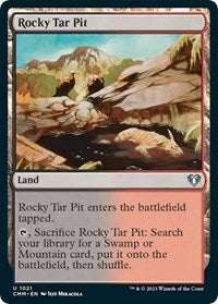 Rocky Tar Pit (1021) [Commander Masters]