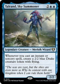 Talrand, Sky Summoner (124) [Commander Masters]