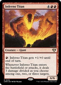 Inferno Titan (235) [Commander Masters]