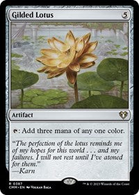 Gilded Lotus (387) [Commander Masters]
