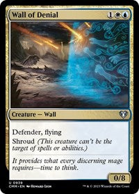 Wall of Denial (939) [Commander Masters]