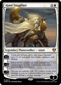 Ajani Steadfast (813) [Commander Masters]