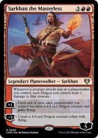 Sarkhan the Masterless (880) [Commander Masters]