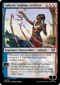 Saheeli, Sublime Artificer (935) [Commander Masters]