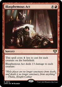 Blasphemous Act (872) [Commander Masters]