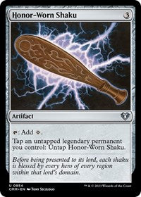 Honor-Worn Shaku (954) [Commander Masters]